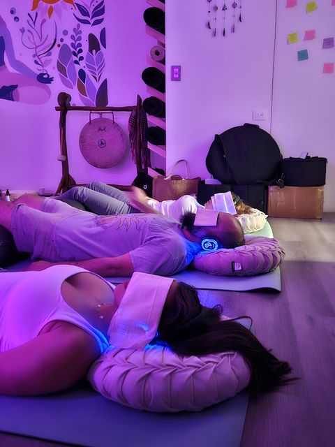 Ambiente y disposición de la sesión de sonidoterapia